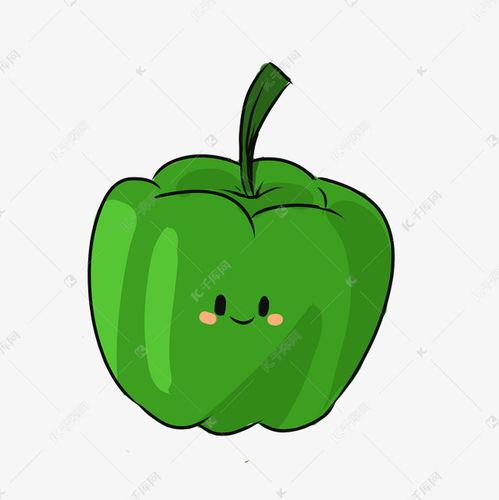 辣椒图片卡通可爱,卡通辣椒的趣味世界