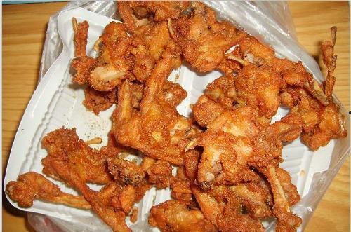炸鸡叉骨图片,诱人滋味，回味无穷
