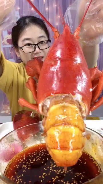 吃龙虾的视频,一场味蕾与视觉的双重盛宴