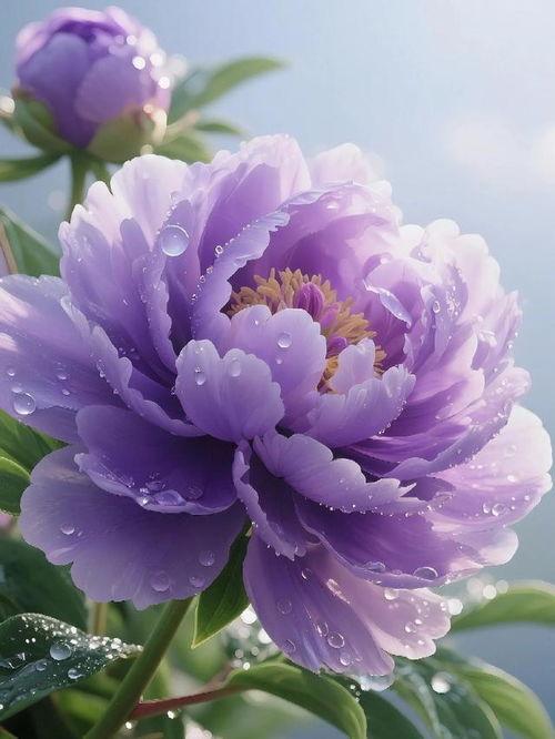 紫牡丹图片,绽放的皇家贵族之花